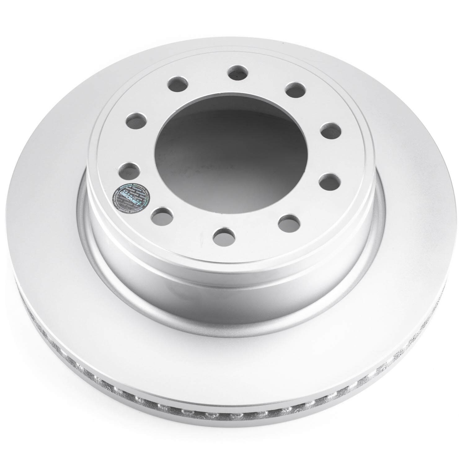 Power Stop AR83074EVC Evolution Geomet Coated 1-Piece Plain Front Brake Rotors for 2008 Dodge Ram 4500 Laramie, SLT, ST product image