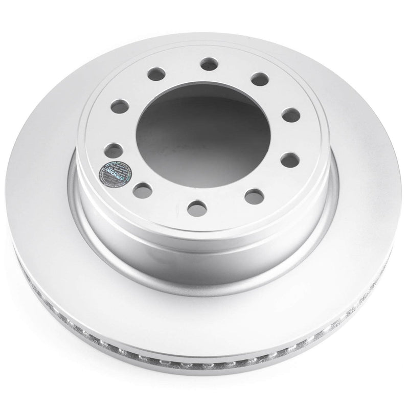 Power Stop AR83074EVC Evolution Geomet Coated 1-Piece Plain Front Brake Rotors for 2008 Dodge Ram 4500 Laramie, SLT, ST product image