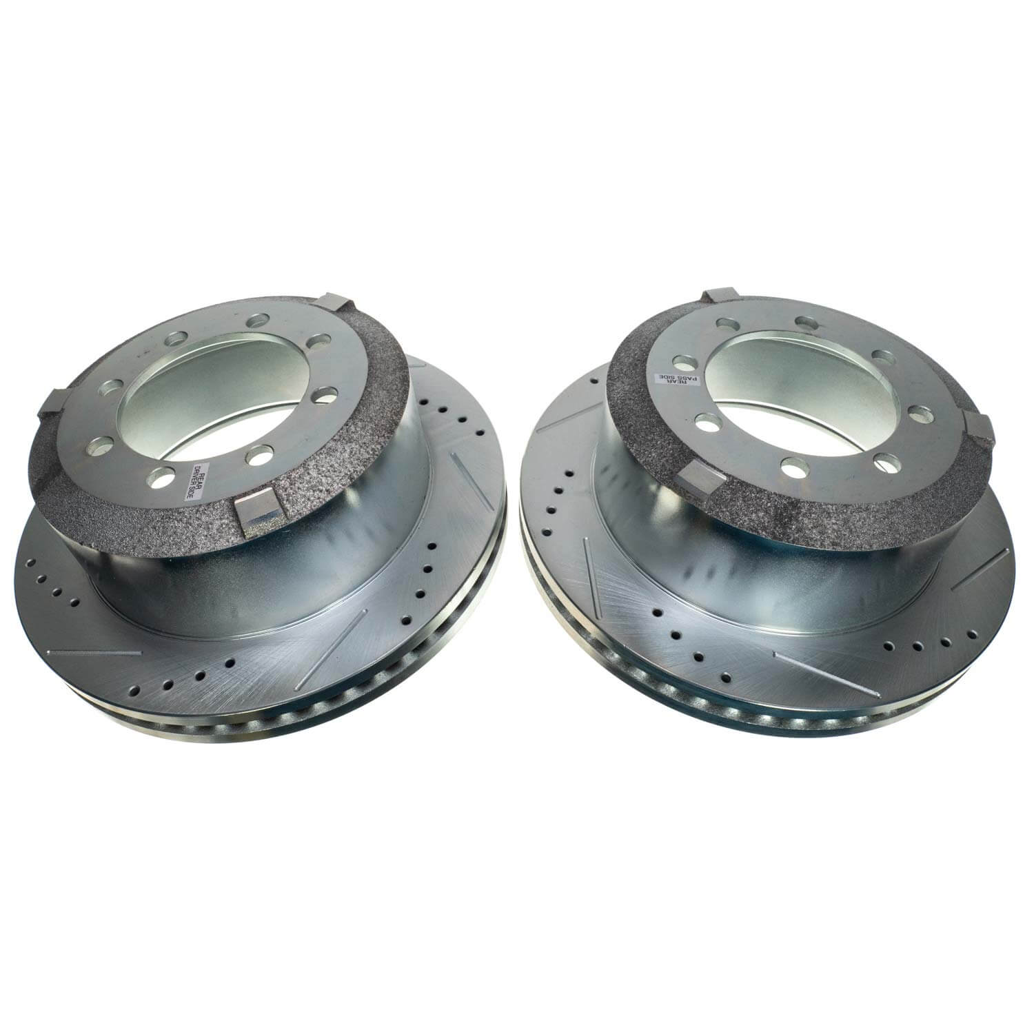 Power Stop AR83100XPR Evolution Performance Vented 1-Piece Drilled And Slotted Rear Brake Rotor for 2019-2020 Dodge Ram 3500 Big Horn, Laramie, Laramie Longhorn, Limited, Lone Star, SLT product image