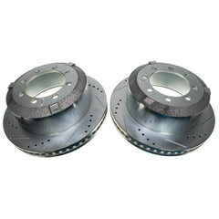 Power Stop AR83100XPR Evolution Performance Vented 1-Piece Drilled And Slotted Rear Brake Rotor for 2019-2020 Dodge Ram 3500 Big Horn, Laramie, Laramie Longhorn, Limited, Lone Star, SLT product image