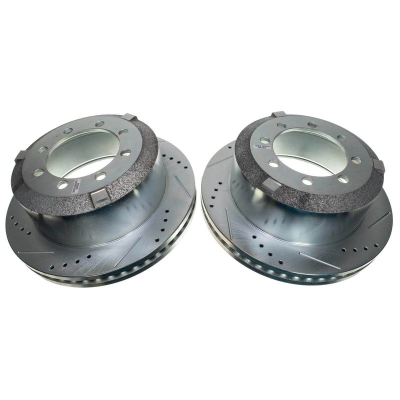 Power Stop AR83100XPR Evolution Performance Vented 1-Piece Drilled And Slotted Rear Brake Rotor for 2019-2020 Dodge Ram 3500 Big Horn, Laramie, Laramie Longhorn, Limited, Lone Star, SLT product image