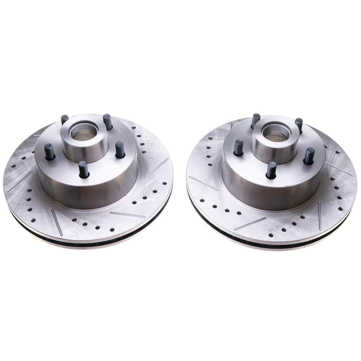Power Stop AR8322XPR Evolution Performance 1-Piece Drilled And Slotted Front Brake Rotors for 1970 Dodge Challenger Base, R/t, T/a product image