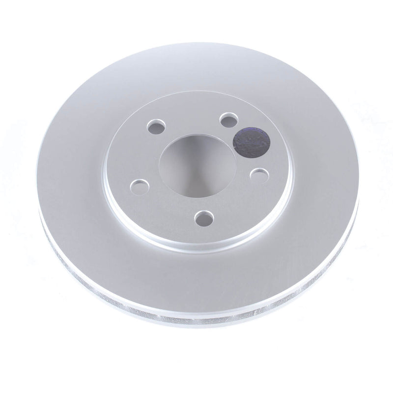 Power Stop AR8341EVC Evolution Geomet Coated 1-Piece Plain Front Brake Rotors for 1995-2000 Chrysler Cirrus LX, Lxi product image