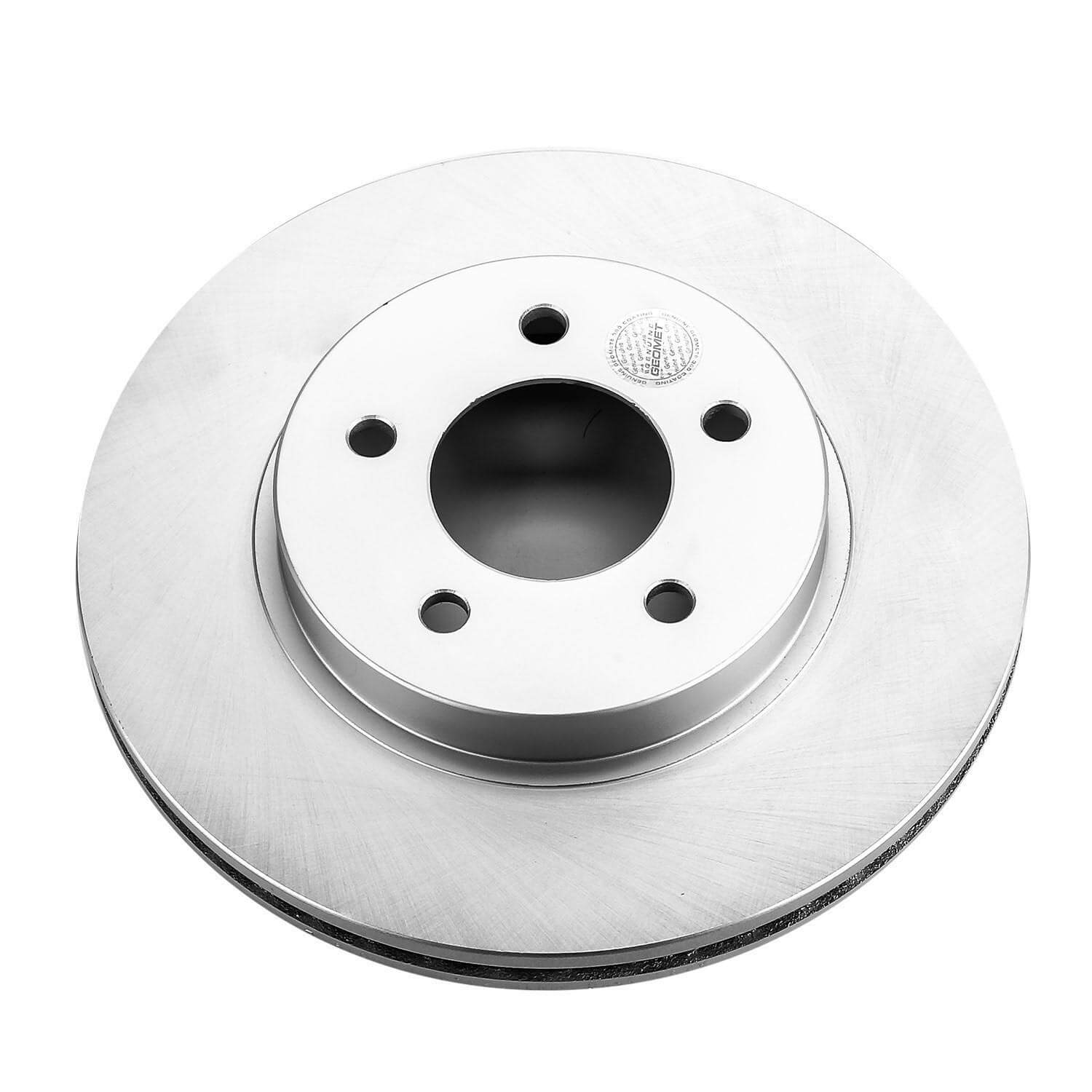 Power Stop AR8345EVC Evolution Geomet Coated 1-Piece Plain Front Brake Rotors for 1999-2001 Chrysler 300M Base product image