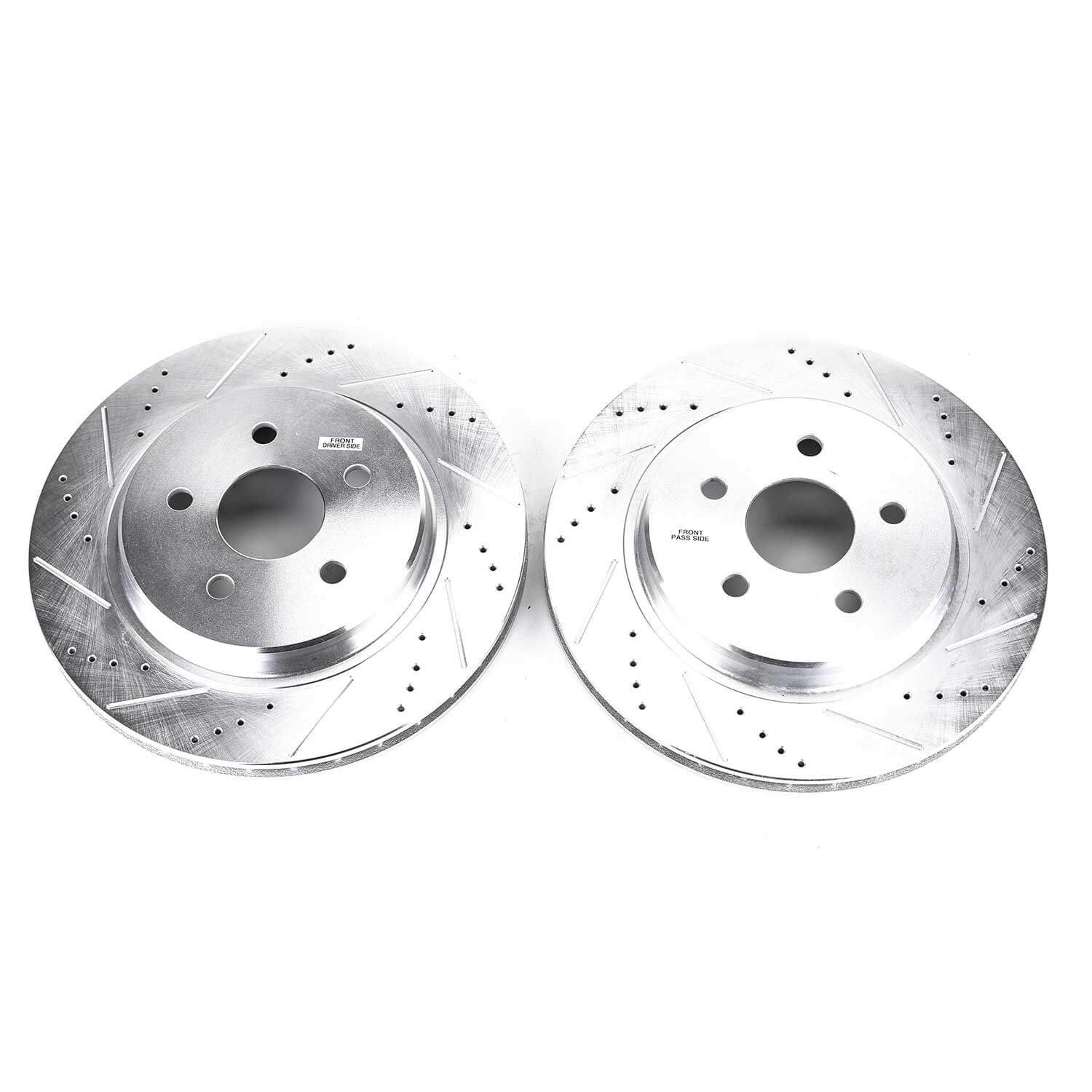 Power Stop AR8384XPR Evolution Performance Vented 1-Piece Drilled And Slotted Front Brake Rotor for Vehicle-Specific Fitment product image