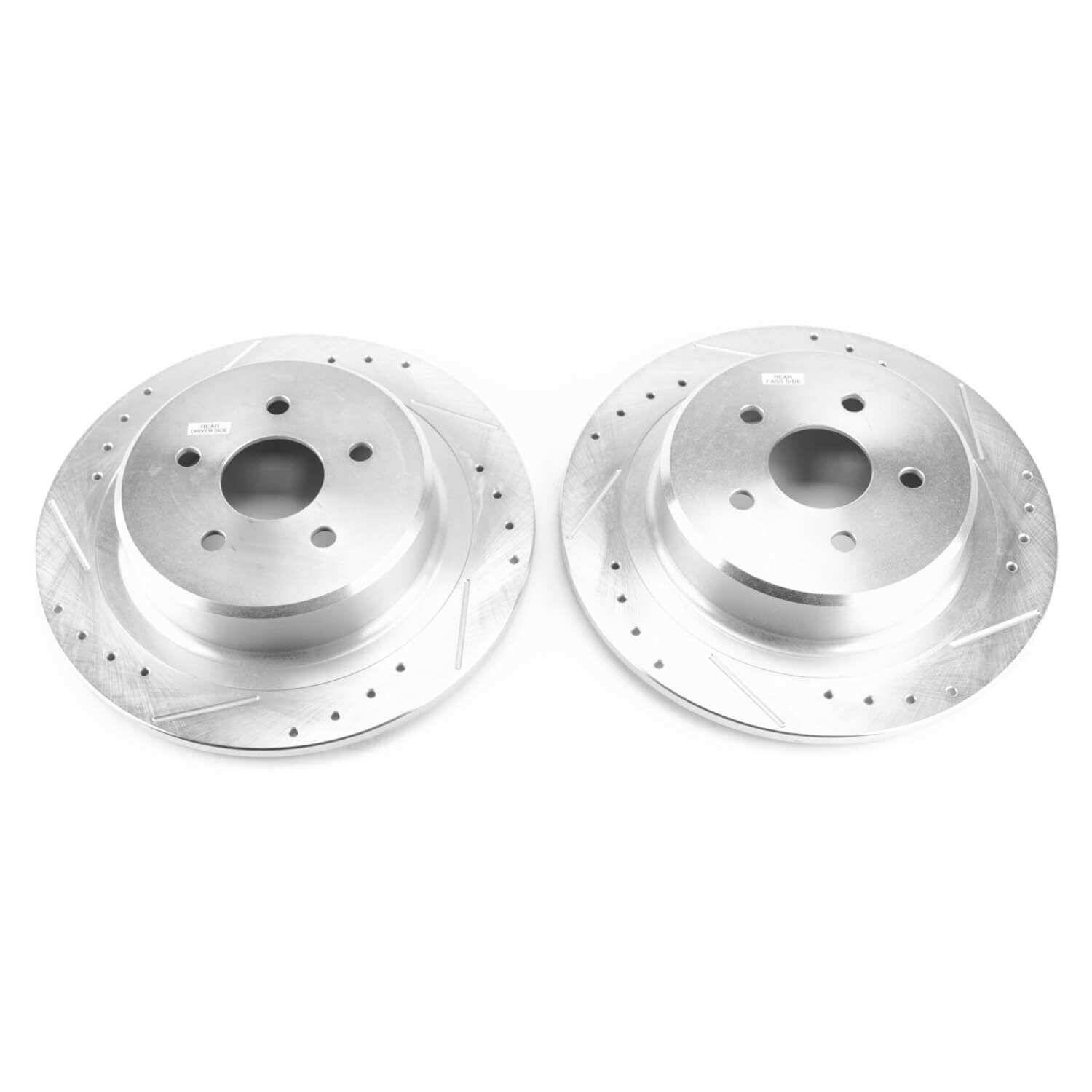 Power Stop AR8385XPR Evolution Performance 1-Piece Drilled And Slotted Rear Brake Rotor for Vehicle-Specific Fitment product image