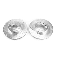 Power Stop AR8387XPR Evolution Performance Vented 1-Piece Drilled And Slotted Front Brake Rotors for 2018-2019 Jeep Wrangler (jl) Sport, Sport S, Unlimited Moab, Unlimited Sport, Unlimited product image