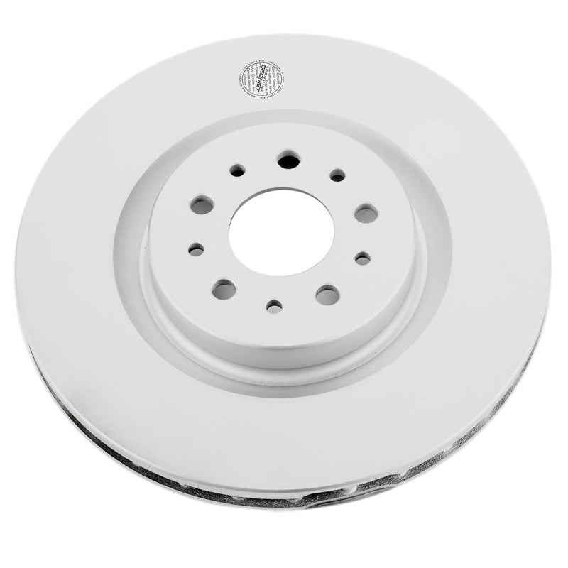 Power Stop AR8390EVC Evolution Geomet Coated 1-Piece Plain Front Brake Rotors for 2015-2021 Dodge Ram Promaster City Base, SLT, Tradesman, Tradesman SLT product image