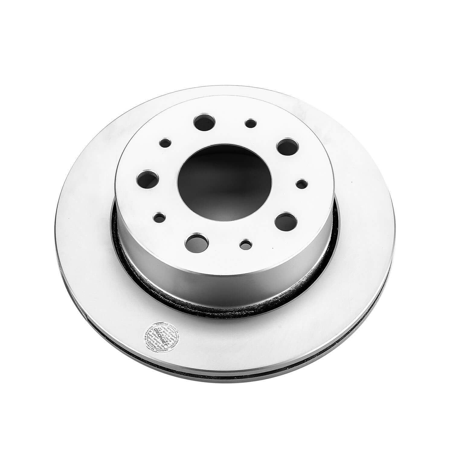 Power Stop AR8395EVC Evolution Geomet Coated 1-Piece Plain Rear Brake Rotors for 2014-2021 Dodge Ram Promaster 1500 Base product image