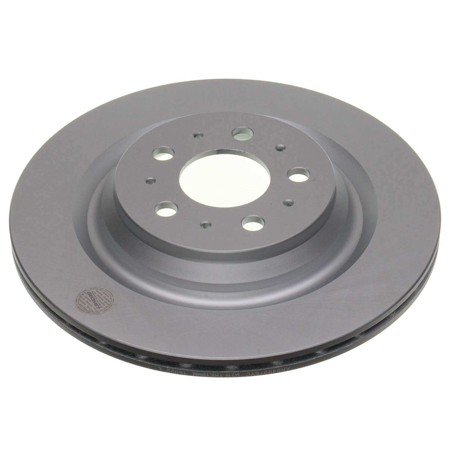 Power Stop AR84007EVC Evolution Geomet Coated Vented 1-Piece Plain Rear Brake Rotor for 2017 Tesla Model 3 Base, Long Range product image