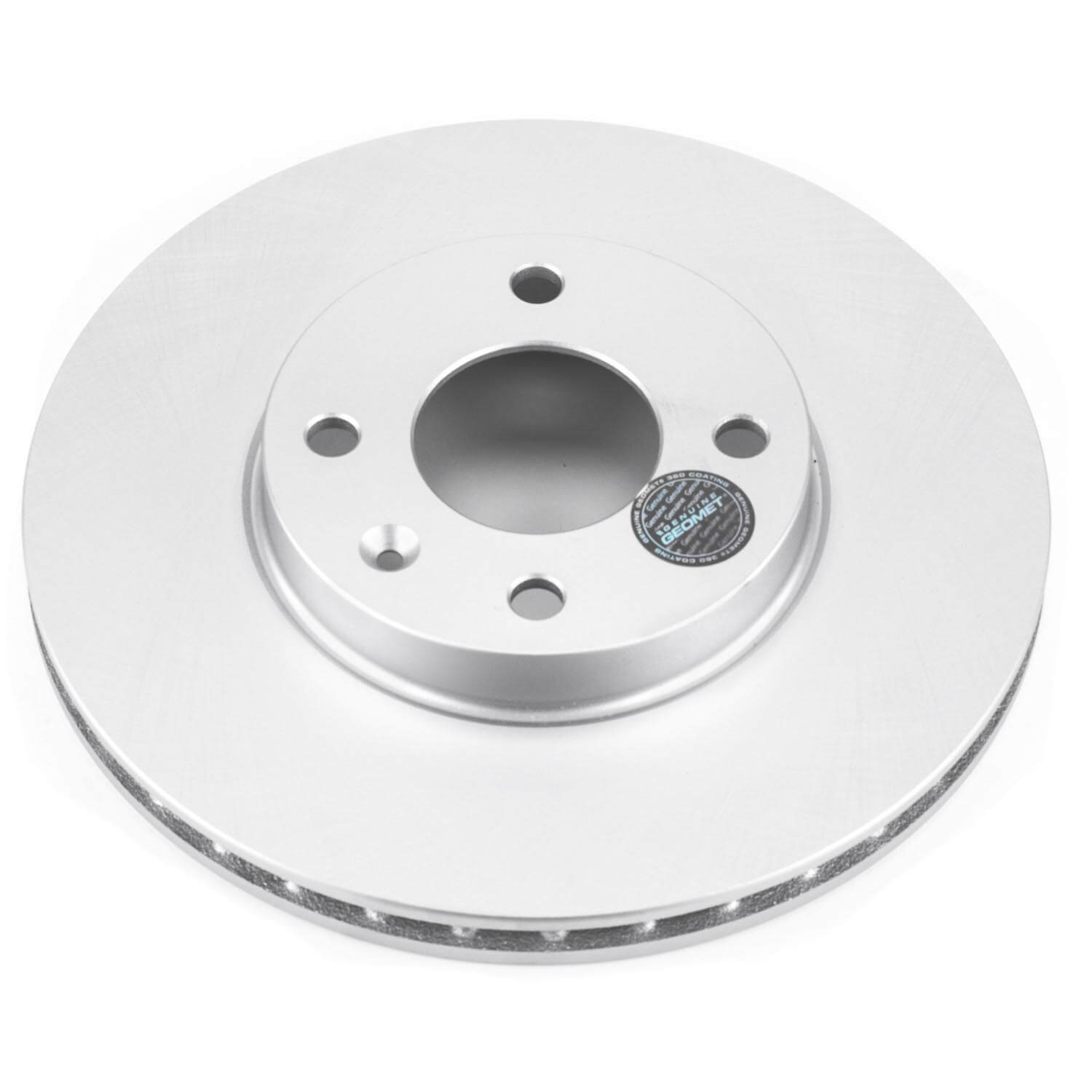 Power Stop AR84101EVC Evolution Geomet Coated 1-Piece Plain Front Brake Rotors for 2016 Chevrolet Spark LS, LT product image