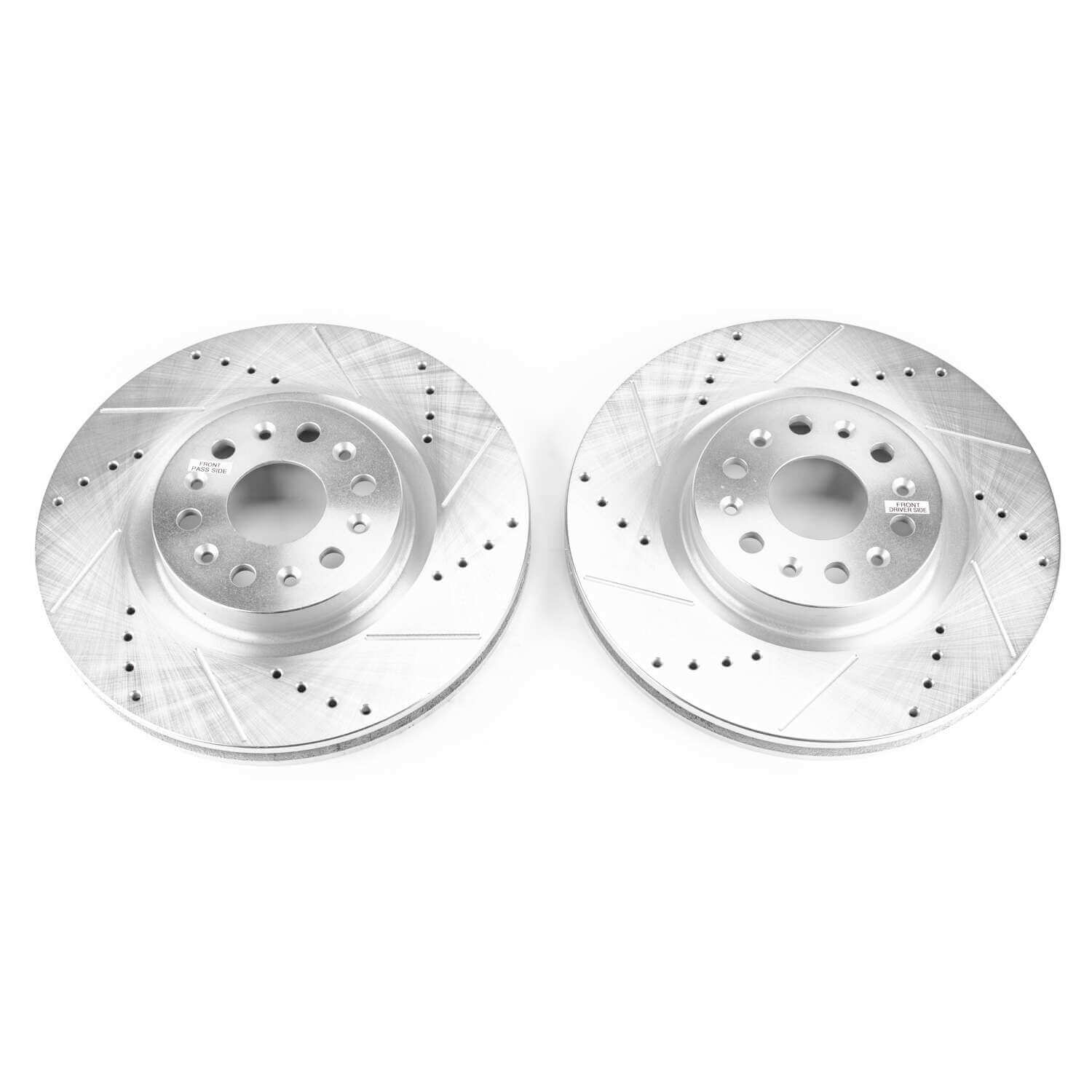 Power Stop AR84102XPR Evolution Performance Vented 1-Piece Drilled And Slotted Front Brake Rotors for 2018 Buick Enclave Avenir, Essence, Premium 4 Wheel Drive product image