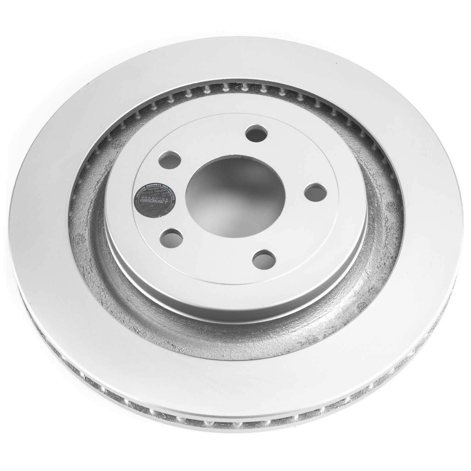 Power Stop AR85160EVC Evolution Geomet Coated 1-Piece Plain Rear Brake Rotors for 2015 Ford Mustang Ecoboost, Ecoboost Premium, GT, GT 50 Years Limited Edition, GT Premium product image