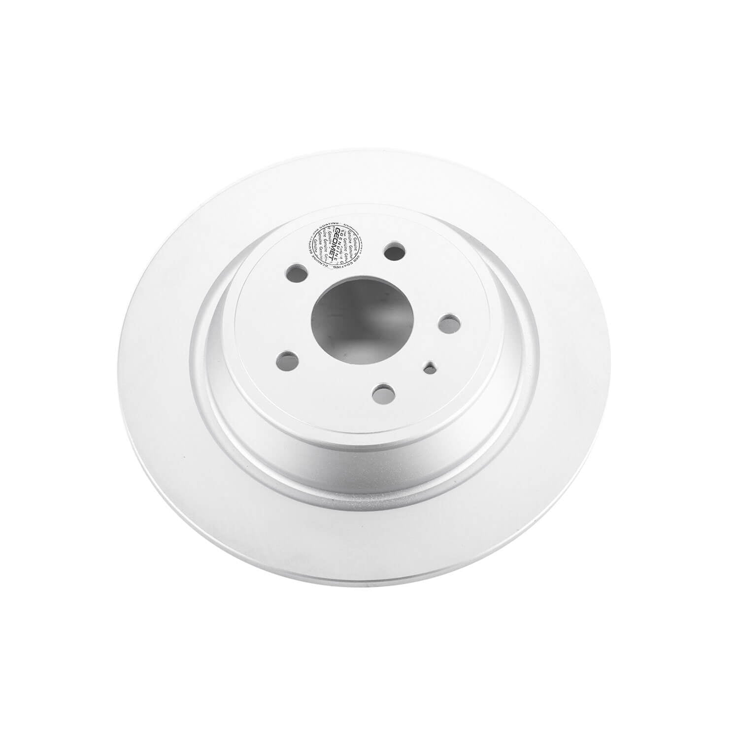 Power Stop AR85166EVC Evolution Geomet Coated 1-Piece Plain Rear Brake Rotors for 2017 Ford Escape S, SE, Titanium product image