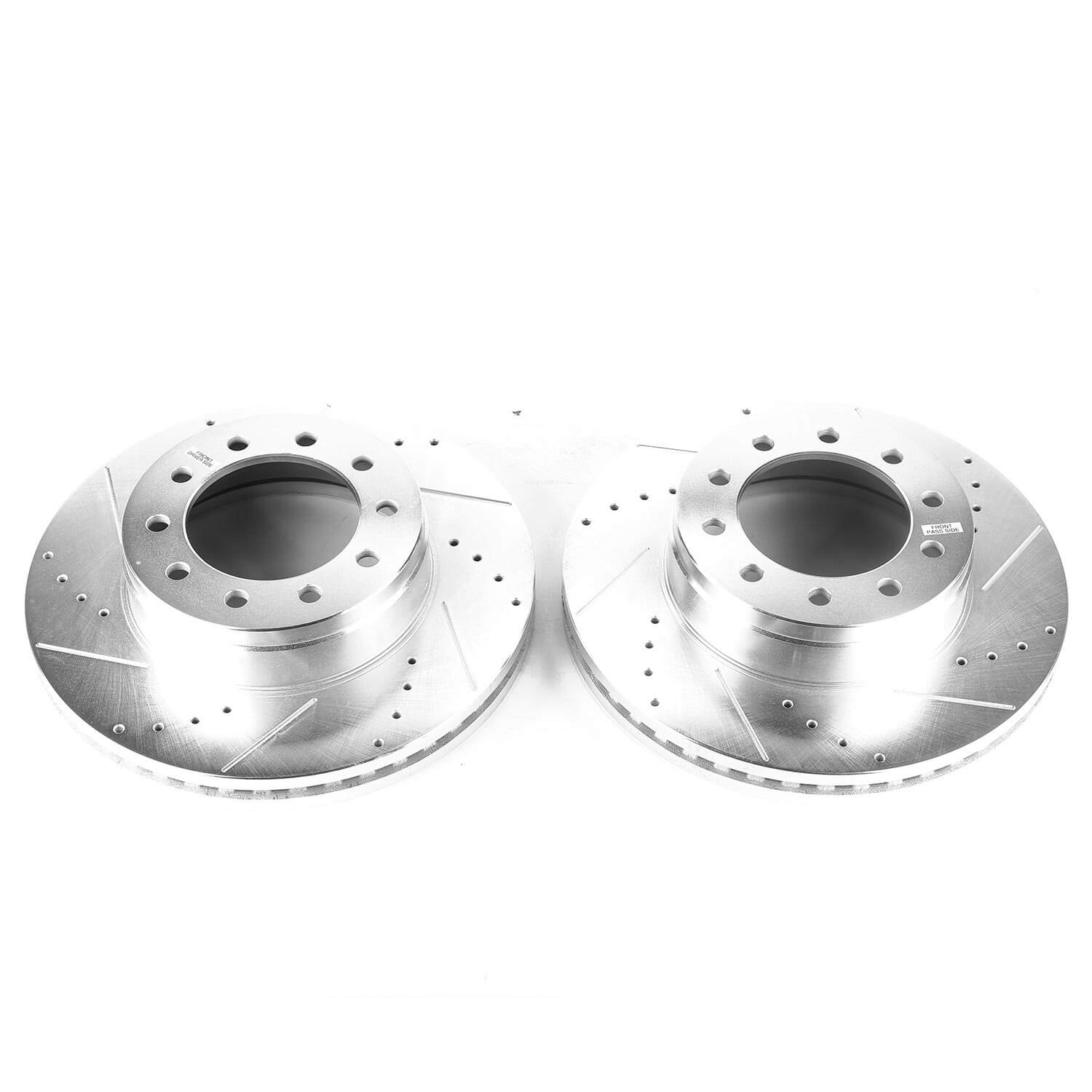 Power Stop AR85189XPR - Evolution Performance 1-Piece Drilled And Slotted Front Brake Rotors vehicle fitment brake part