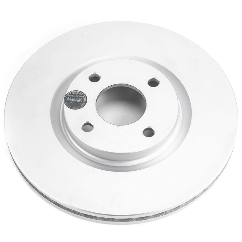Power Stop AR85191EVC Evolution Geomet Coated 1-Piece Plain Front Brake Rotors for 2018-2022 Ford Ecosport S, SE, Ses, Titanium product image
