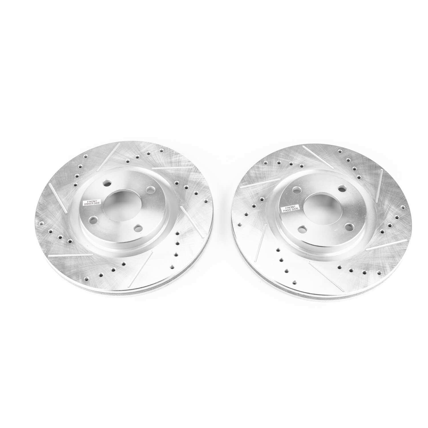 Power Stop AR85191XPR Evolution Performance Vented 1-Piece Drilled And Slotted Front Brake Rotors for 2018-2022 Ford Ecosport S, SE, Ses, Titanium product image
