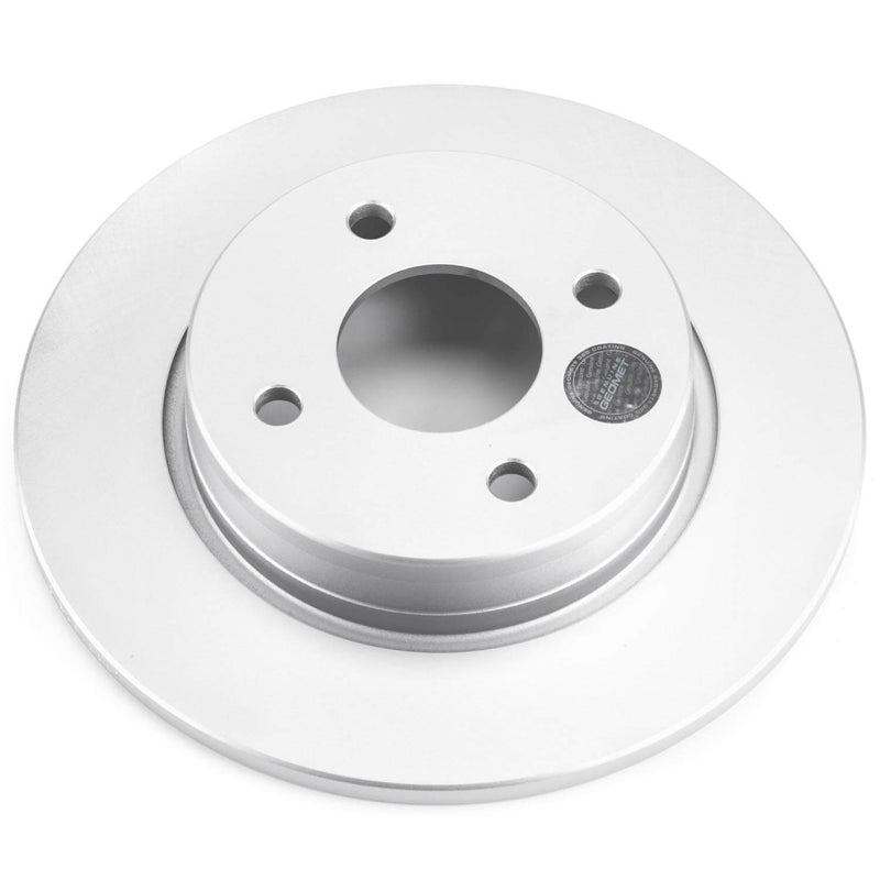 Power Stop AR85192EVC Evolution Geomet Coated 1-Piece Plain Rear Brake Rotors for 2018-2021 Ford Ecosport S, SE, Titanium product image
