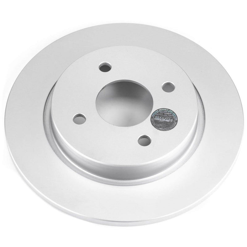 Power Stop AR85193EVC Evolution Geomet Coated 1-Piece Plain Rear Brake Rotors for 2018-2022 Ford Ecosport S, SE, Ses, Titanium product image