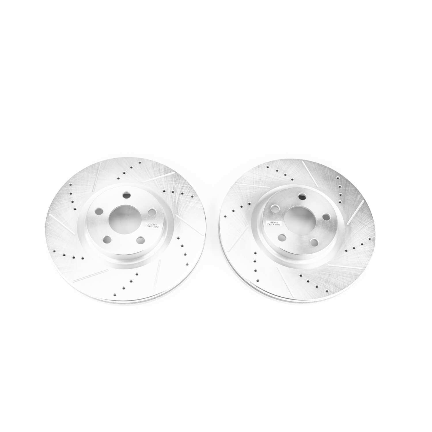 Power Stop AR85194XPR Evolution Performance Vented 1-Piece Drilled And Slotted Front Brake Rotors for 2017-2018 Lincoln Mkz Black Label, Black Label Hybrid, Premiere, Premiere Hybrid product image