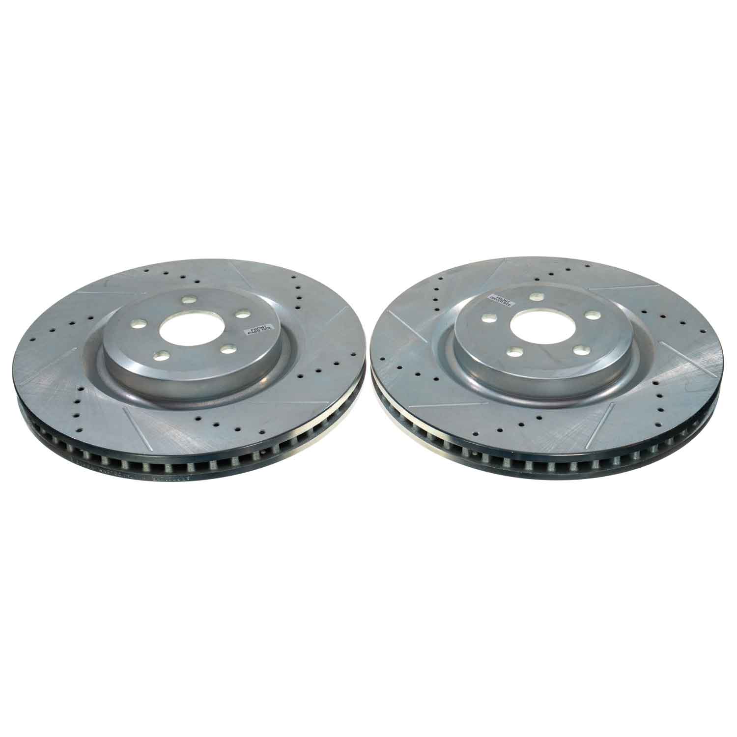 Power Stop AR85200XPR Evolution Performance Vented 1-Piece Drilled And Slotted Front Brake Rotor for 2019-2024 Ford Edge ST product image
