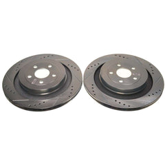 Power Stop AR85201XPR Evolution 1-Piece Drilled And Slotted Rear Brake Rotor for 2019-2020 Ford Edge ST product image