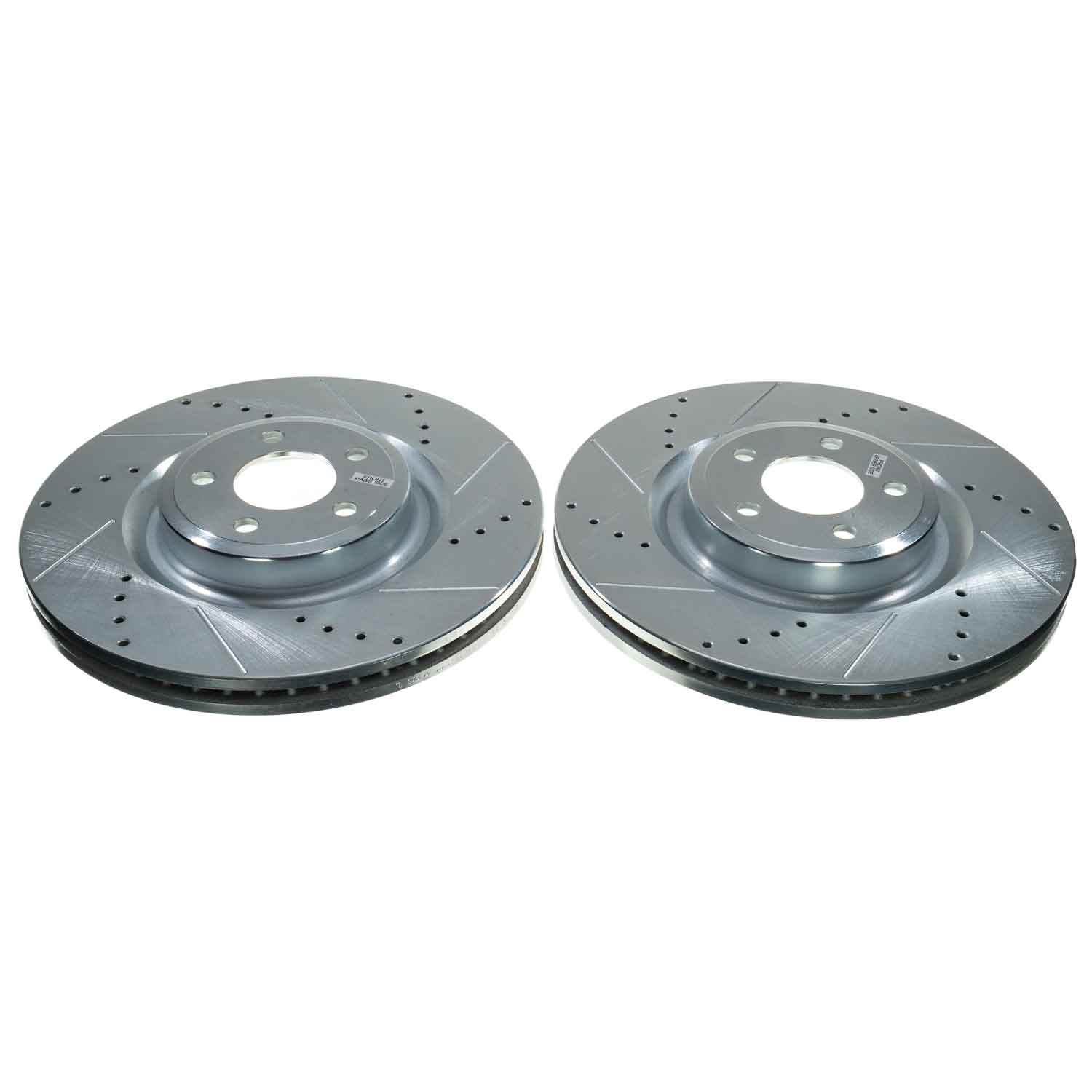 Power Stop AR85206XPR Evolution Performance Vented 1-Piece Drilled And Slotted Front Brake Rotor for 2020-2022 Ford Explorer Limited Hybrid, ST product image