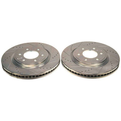 Power Stop AR85207XPR Evolution Vented Drilled And Slotted Front Brake Rotor for 2023-2024 Ford Bronco Raptor product image