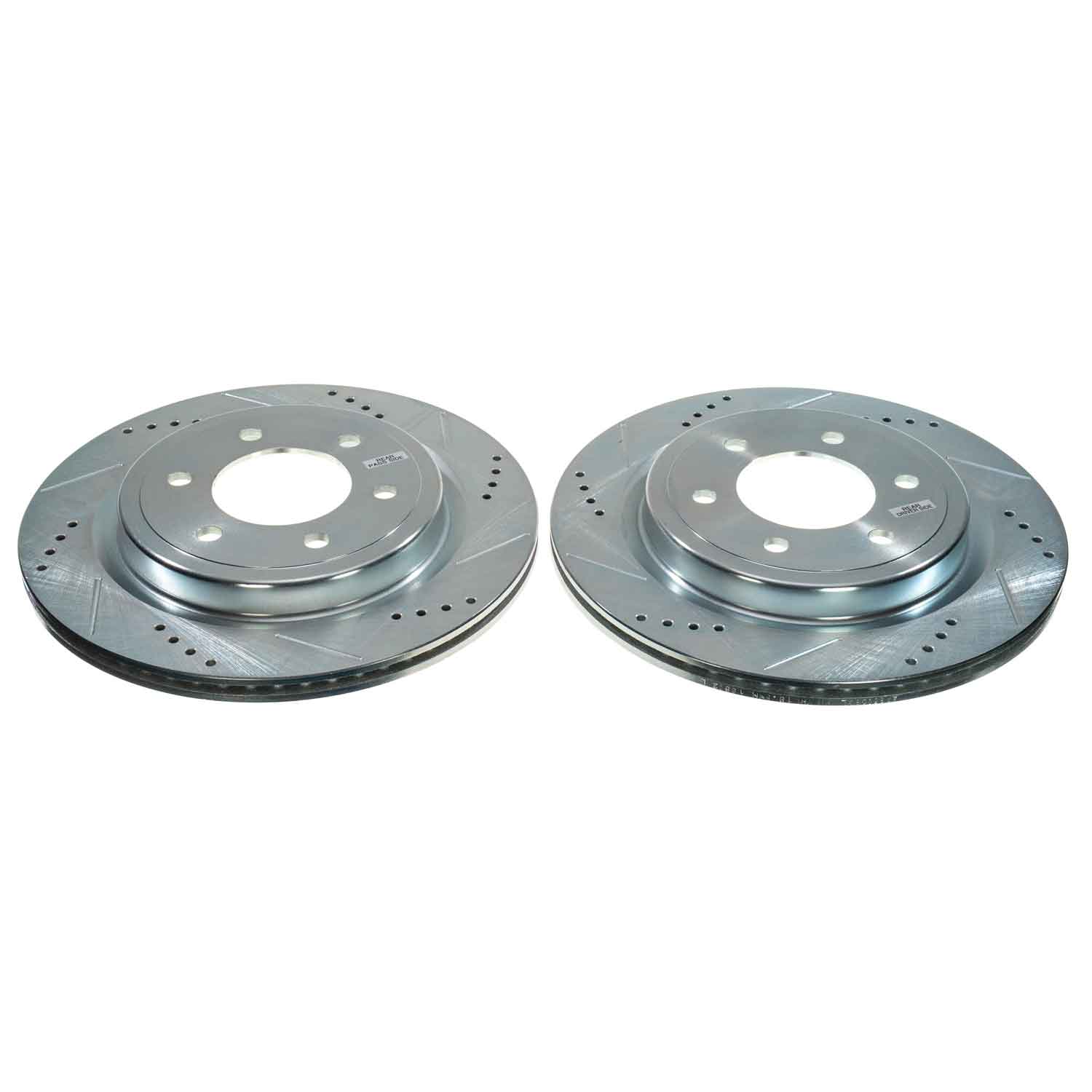 Power Stop AR85208XPR Evolution Performance Vented 1-Piece Drilled And Slotted Rear Brake Rotor for 2022-2023 Ford Bronco Raptor product image