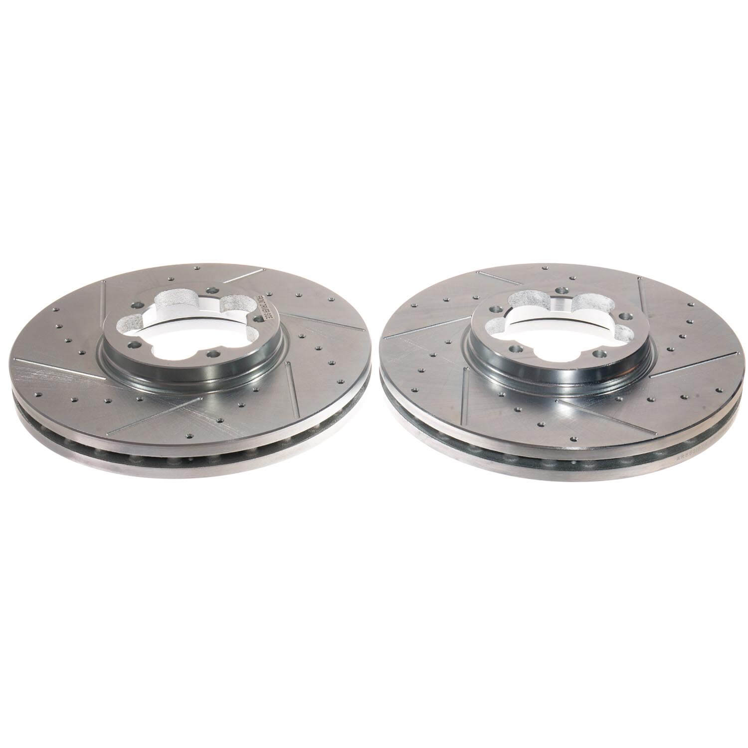 Power Stop AR85215XPR Evolution Performance Vented 1-Piece Drilled And Slotted Front Brake Rotors for 2022-2024 Ford E-Transit Base product image