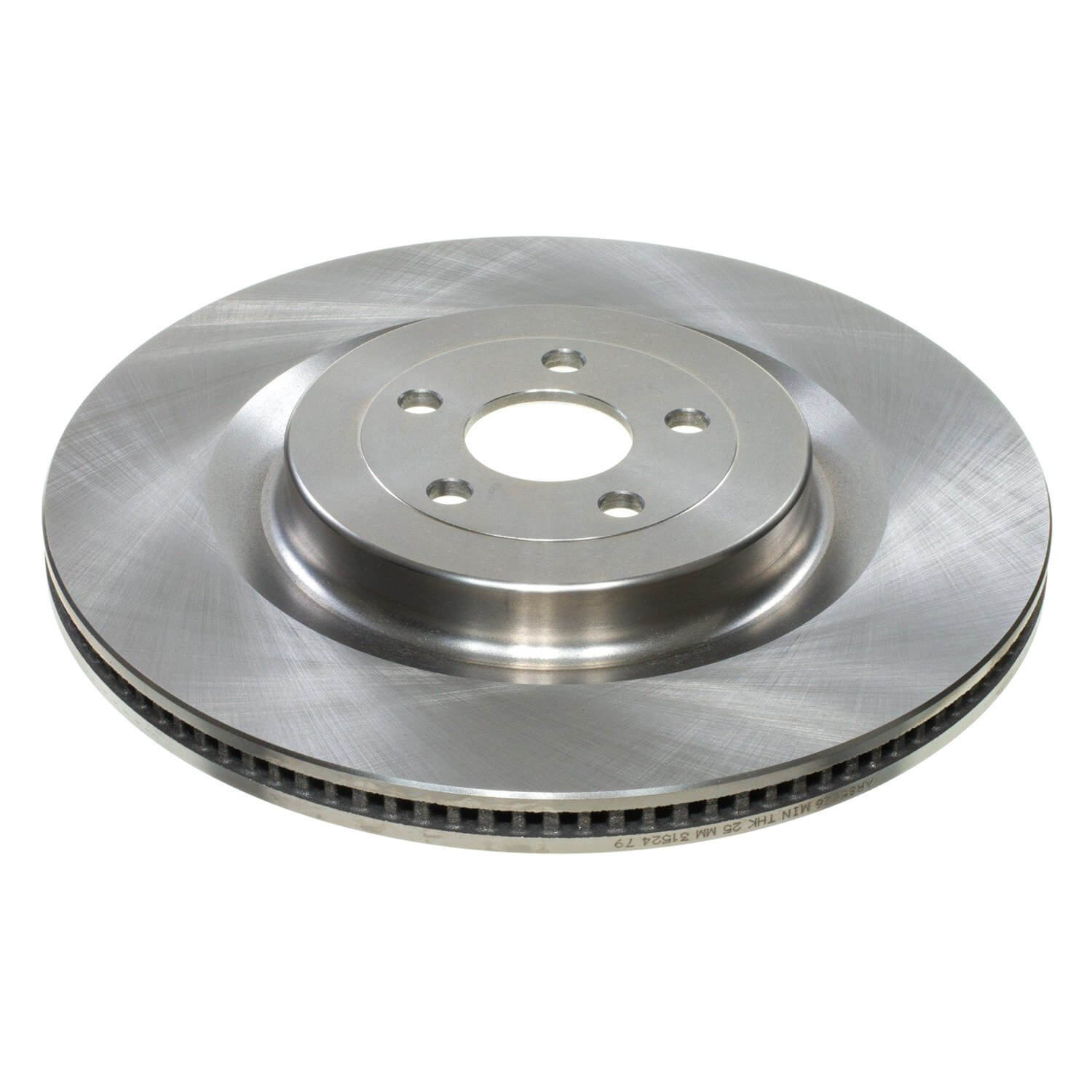 Power Stop AR85226 Autospecialty OE Vented 1-Piece Plain Front Brake Rotor for 2022-2023 Ford Mustang Mache California Route 1, GT, Premium, Select product image