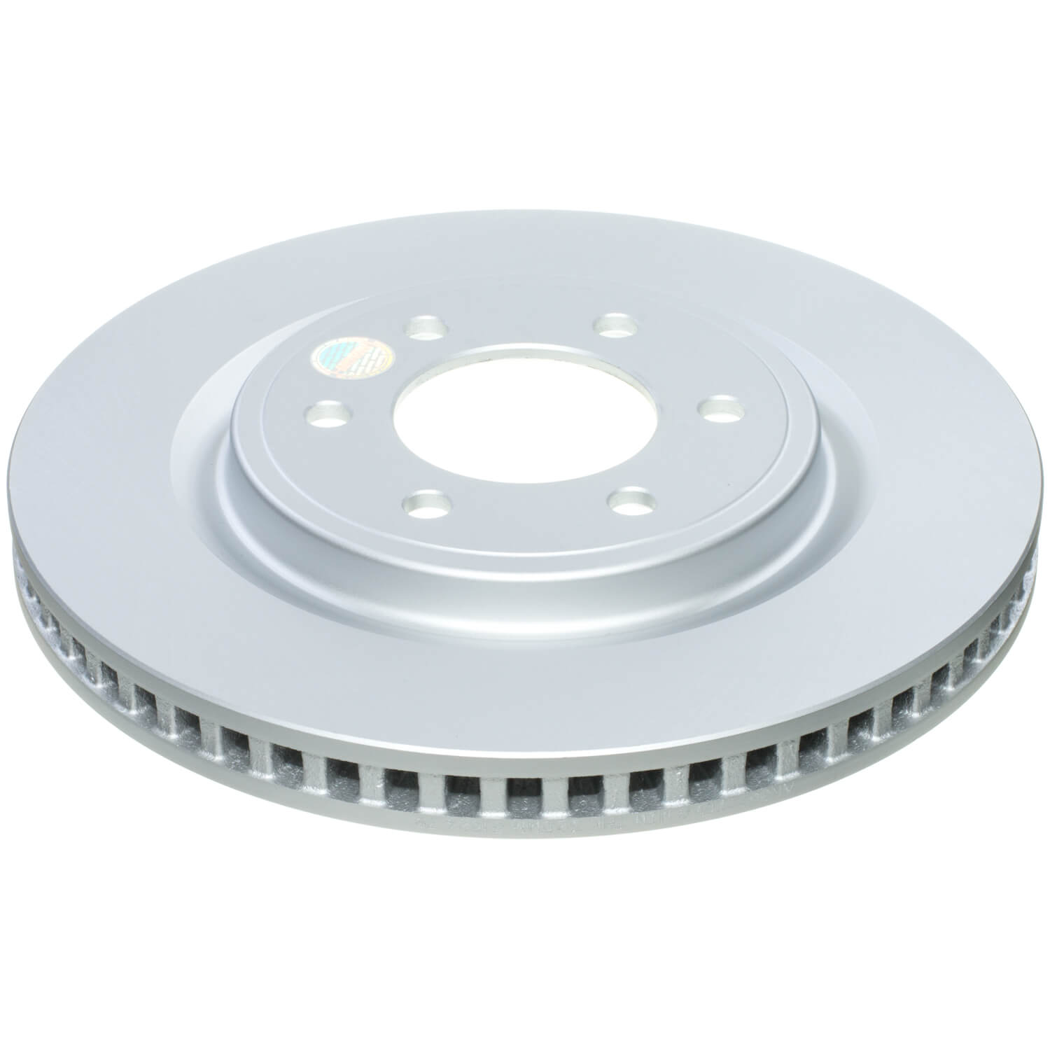 Power Stop AR85227EVC Evolution Geomet Coated Vented 1-Piece Plain Front Brake Rotor for 2022 Ford F-150 Lightning Lariat, Platinum, Pro, XLT product image
