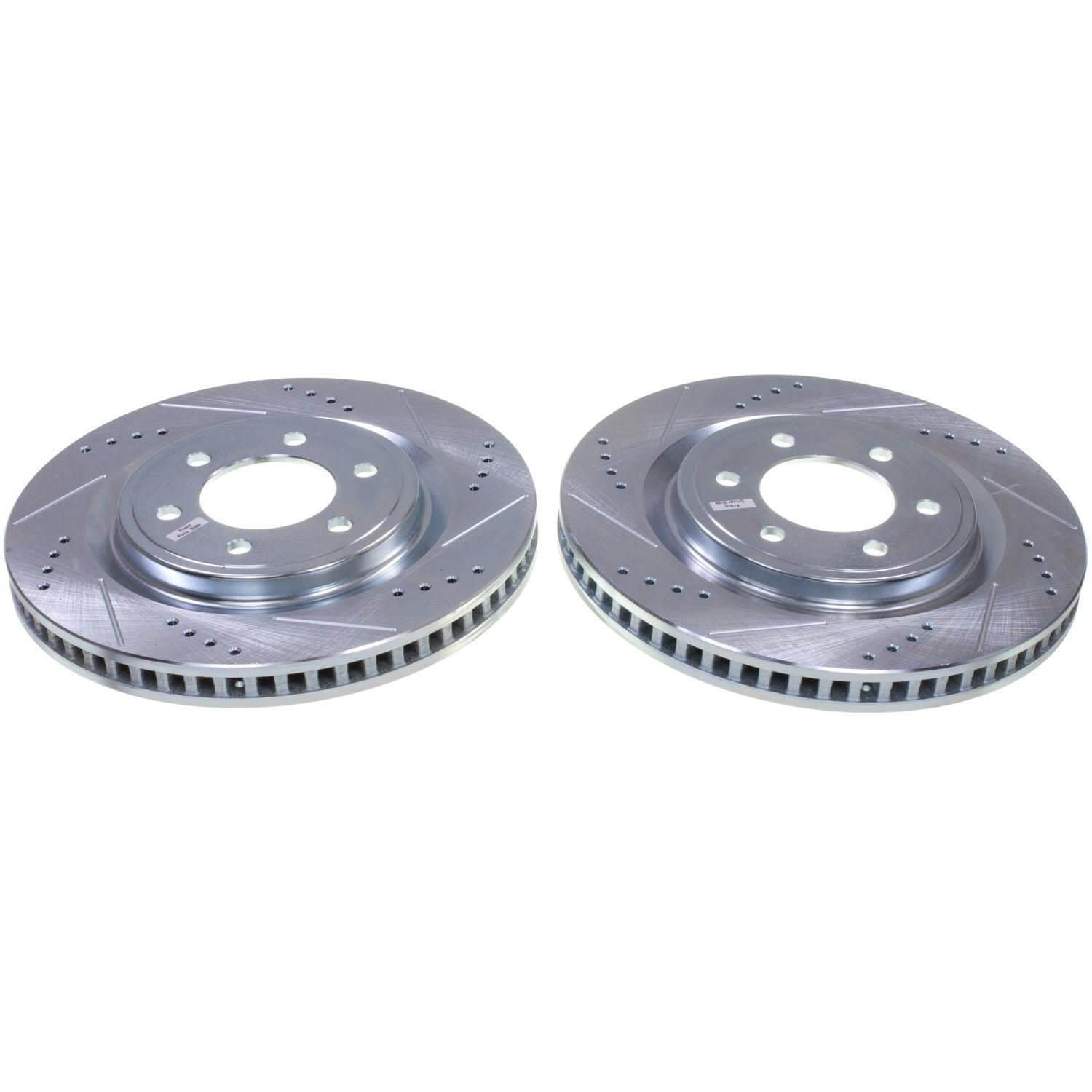 Power Stop AR85227XPR Evolution Performance Vented 1-Piece Drilled And Slotted Front Brake Rotor for 2022 Ford F-150 Lightning Lariat, Platinum, Pro, XLT product image