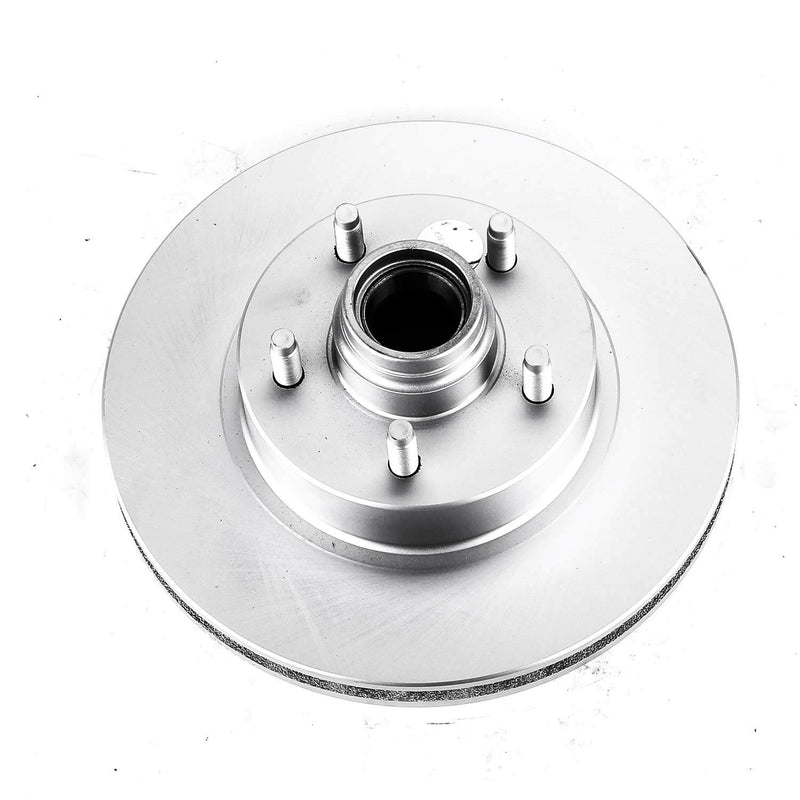 Power Stop AR8551EVC - Evolution Geomet Coated 1-Piece Plain Front Brake Rotors vehicle fitment brake part