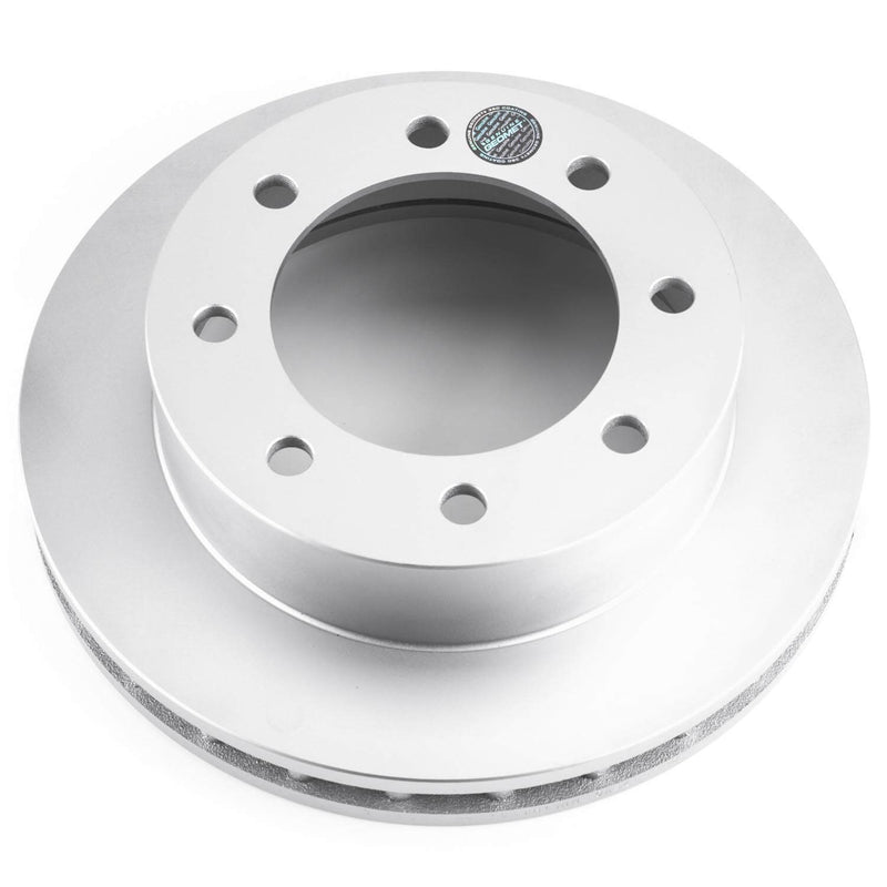 Power Stop AR8567EVC Evolution Geomet Coated 1-Piece Plain Front Brake Rotors for 1999 Ford F-250 Super Duty Lariat, XL, XLT 4 Wheel Drive product image