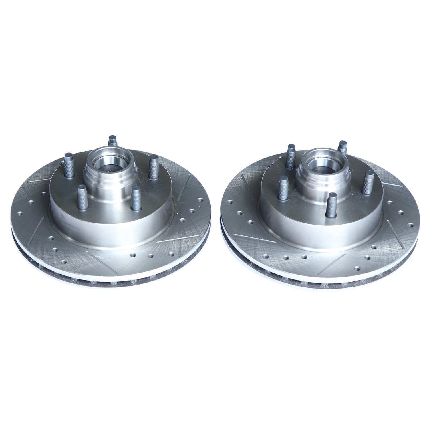 Power Stop AR8577XPR Evolution Performance 1-Piece Drilled And Slotted Front Brake Rotors for 1998 Ford Ranger Splash, XL, XLT Rear Wheel Drive product image