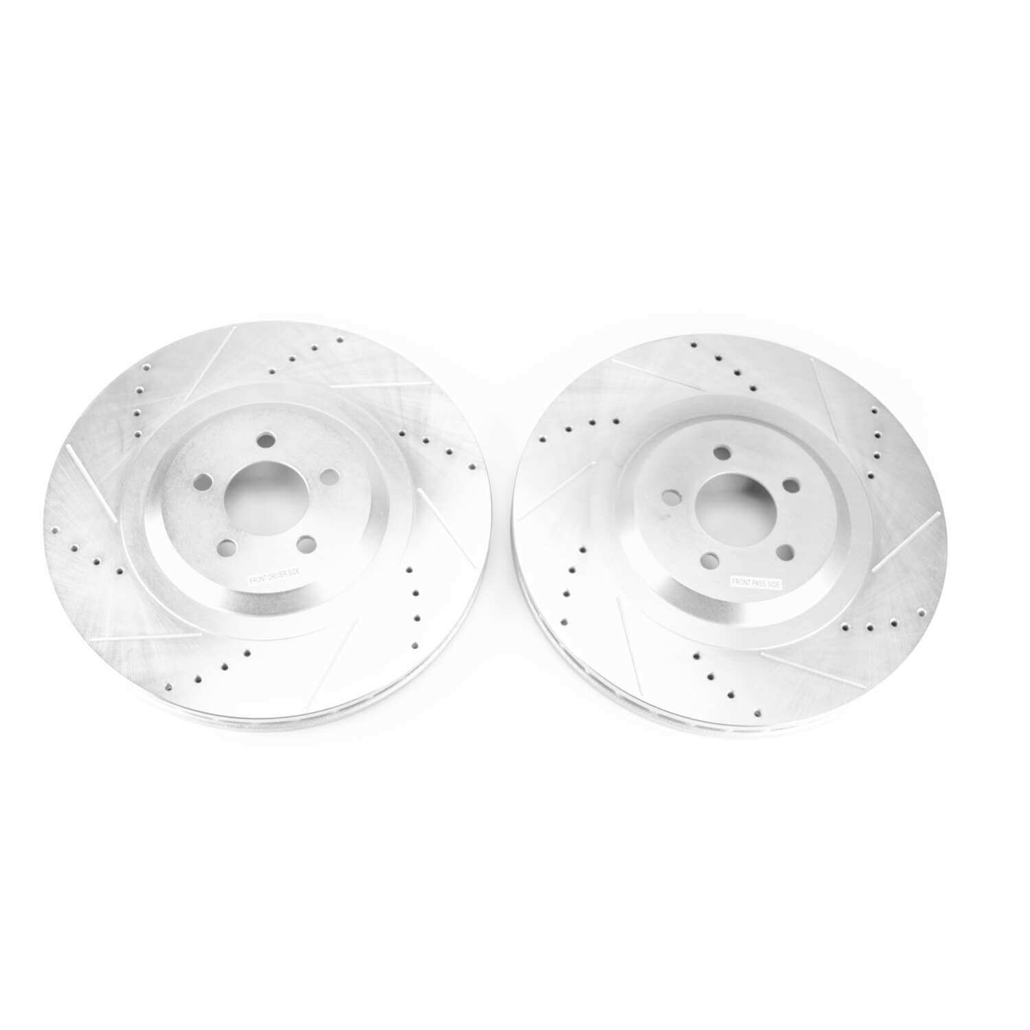 Power Stop AR86002XPR Evolution Performance 1-Piece Drilled And Slotted Front Brake Rotors for 2015-2016 Dodge Challenger SRT 392, SRT Hellcat product image