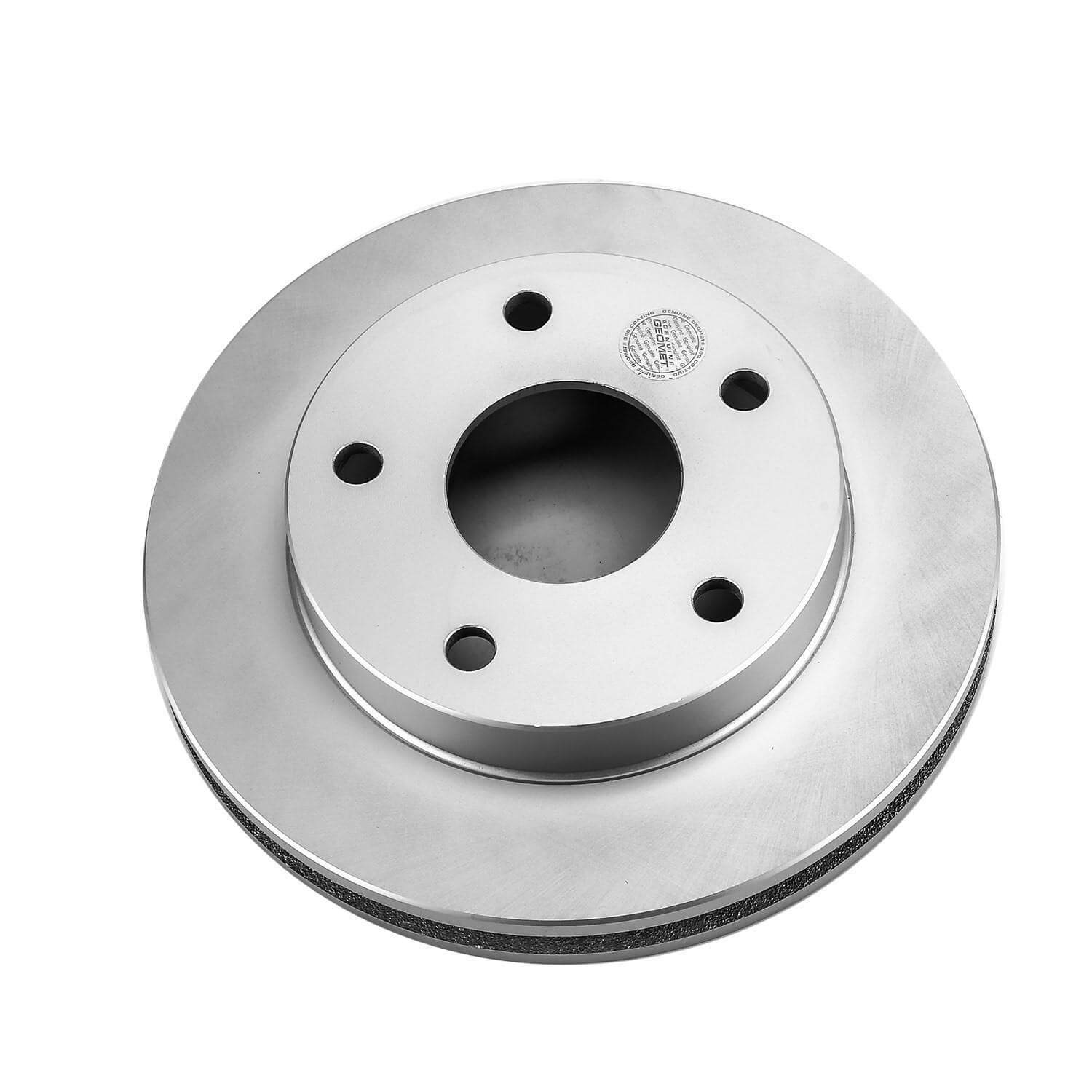 Power Stop AR8729EVC Evolution Geomet Coated 1-Piece Plain Front Brake Rotors for 1994-1996 Dodge Ram 1500 Base 4 Wheel Drive product image