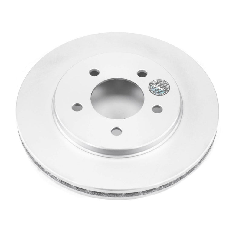 Power Stop AR8739EVC Evolution Geomet Coated 1-Piece Plain Front Brake Rotors for 2000 Chrysler Grand Voyager Base, SE product image