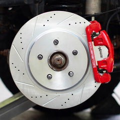 Power Stop BBK-MUST-001R Z36 Extreme Performance Truck And Tow 1-Click Front Big Pad And Rotor Kit for 2005-2006 Ford Mustang Base, GT product image