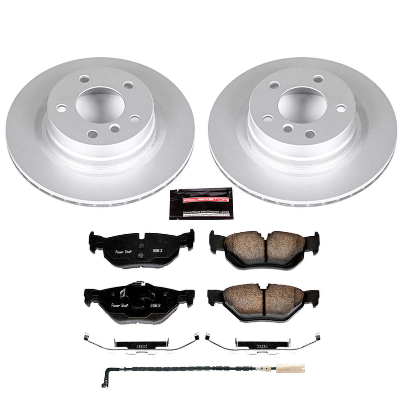 Power Stop CRK044 - Z23 Evolution Sport Rear Brake Kit vehicle fitment brake part