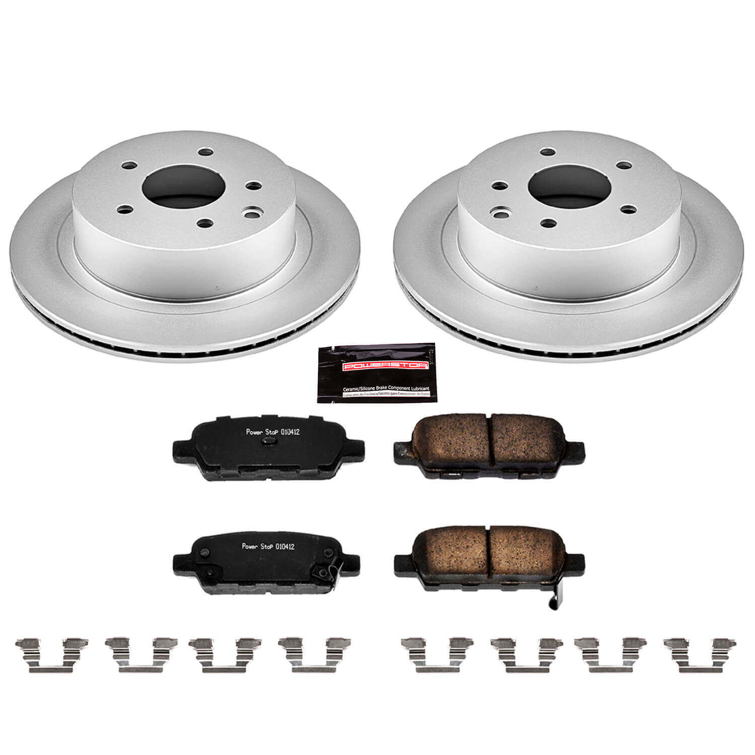 Power Stop CRK103 - Z17 Evolution Rear Brake Kit vehicle fitment brake part