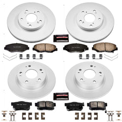 Power Stop CRK1047 - Z17 Evolution Front And Rear Brake Kit vehicle fitment brake part