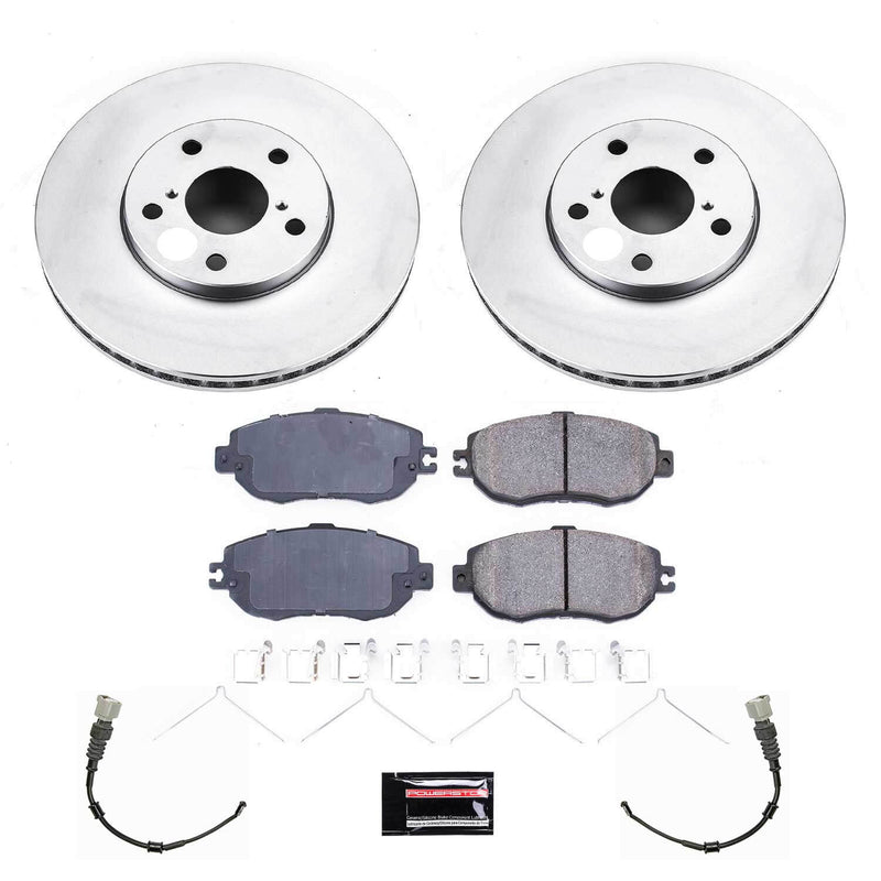 Power Stop CRK1075 - Z17 Evolution Front Brake Kit vehicle fitment brake part