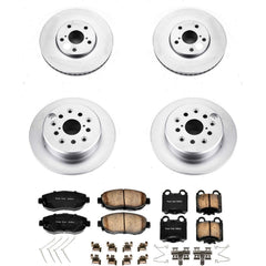 Power Stop CRK1079 - Z17 Evolution Front And Rear Brake Kit vehicle fitment brake part