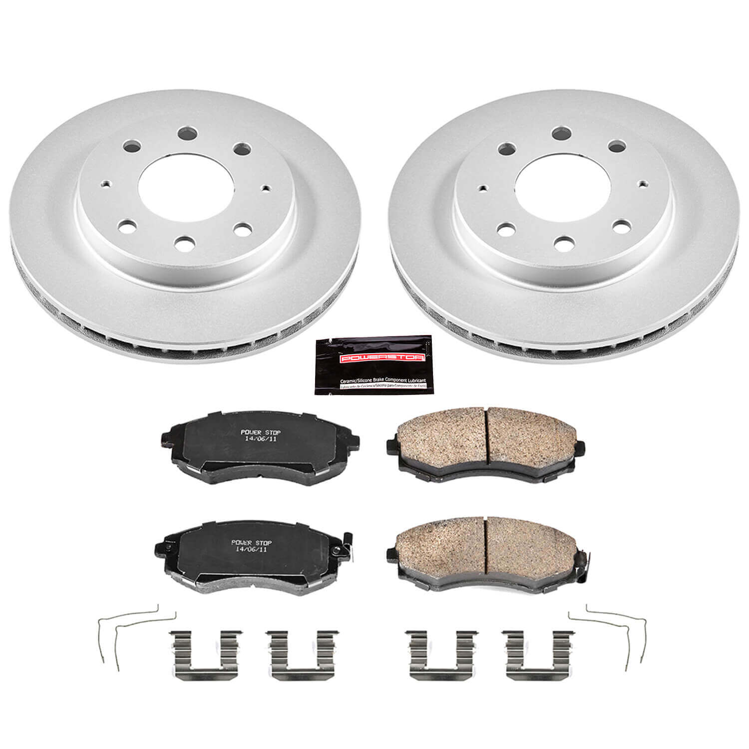 Power Stop CRK1087 - Z17 Evolution Front Brake Kit vehicle fitment brake part