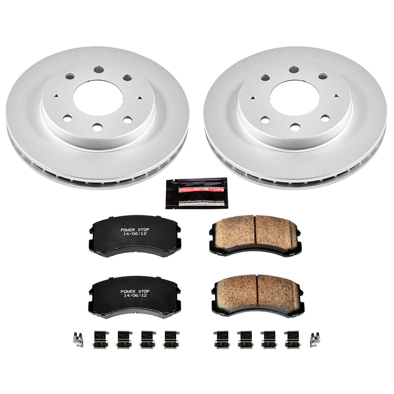 Power Stop CRK1092 - Z17 Evolution Front Brake Kit vehicle fitment brake part