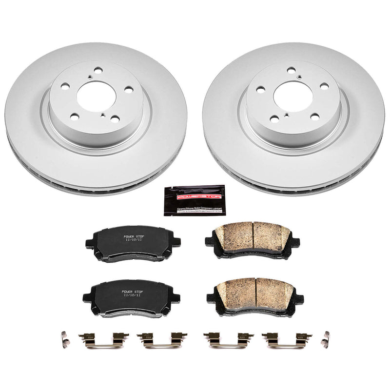 Power Stop CRK1120 - Z17 Evolution Front Brake Kit vehicle fitment brake part