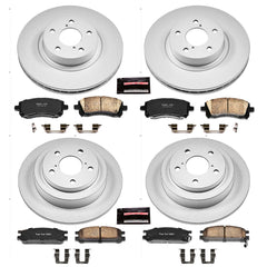 Power Stop CRK1121 - Z17 Evolution Front And Rear Brake Kit vehicle fitment brake part