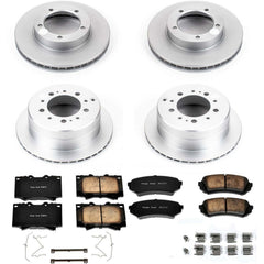 Power Stop CRK1133 - Z17 Evolution Front And Rear Brake Kit vehicle fitment brake part